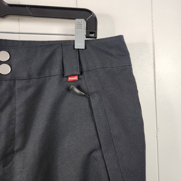 Marker Women's Black Ski Snowboarding Pants Size Medium Waterproof - Picture 3 of 14